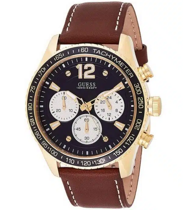 Montre Homme Guess Leather W0970G2 2