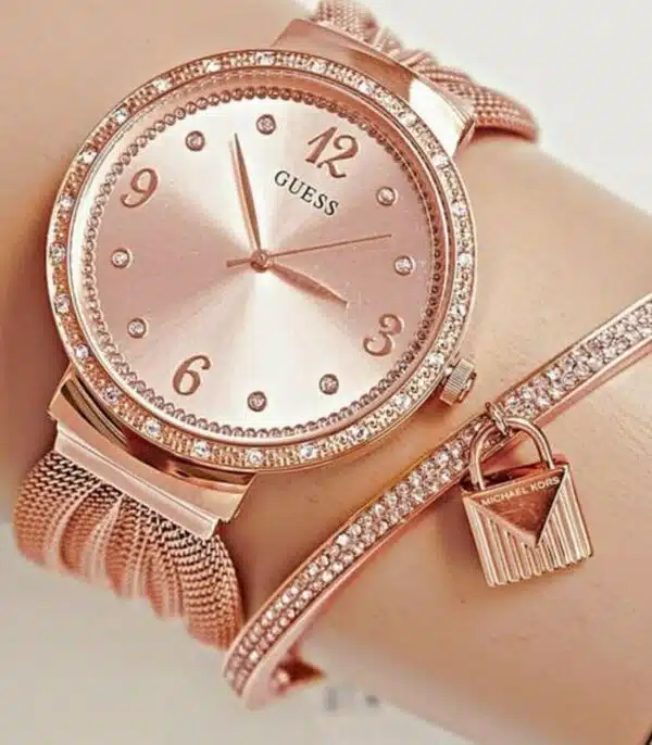 Montre Femme Guess Chiffon W1083L3 2