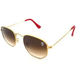 Lunette de Soleil Ray-Ban Scuderia Ferrari RB3548NF Brown Red