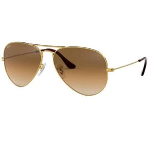 Lunette de Soleil Ray-Ban Aviator Large Métal RB3025 001/51 Marron