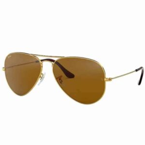 Lunette de Soleil Ray-Ban Aviator Large Métal RB3025 001/33 Marron Grand Classique