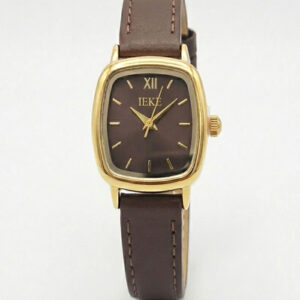 MONTRE FEMME IEKE CARRE MARRON