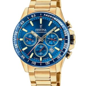 Montre Homme Festina Timeless F20634 Fond Bleu
