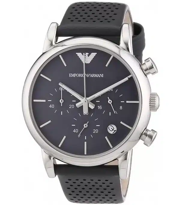 Montre Homme Emporio Armani Leather Strap AR1735 2