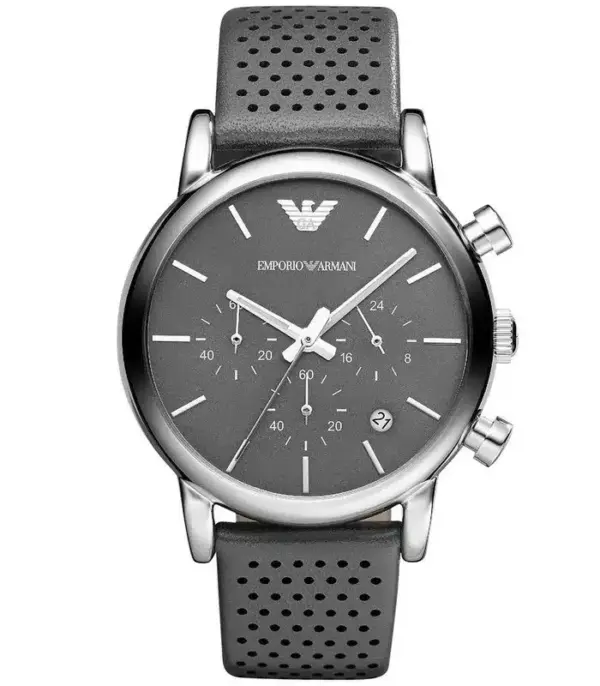 Montre Homme Emporio Armani Leather Strap AR1735 1