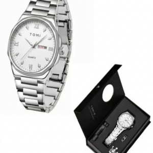 Montre TOMI T-309 avec ajusteur de chaîne à broche anneau