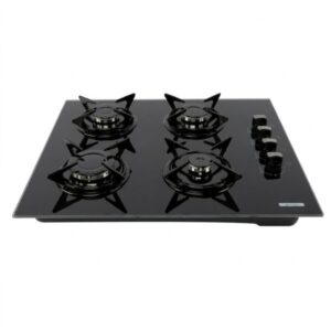 Plaque De Cuisson Encastrable STARONE 4 Feux / Noir