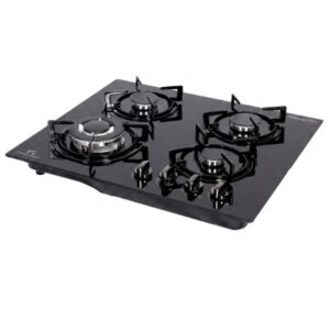 Plaque De Cuisson Galaxy Naturel 4 Feux 60 Cm - Noir