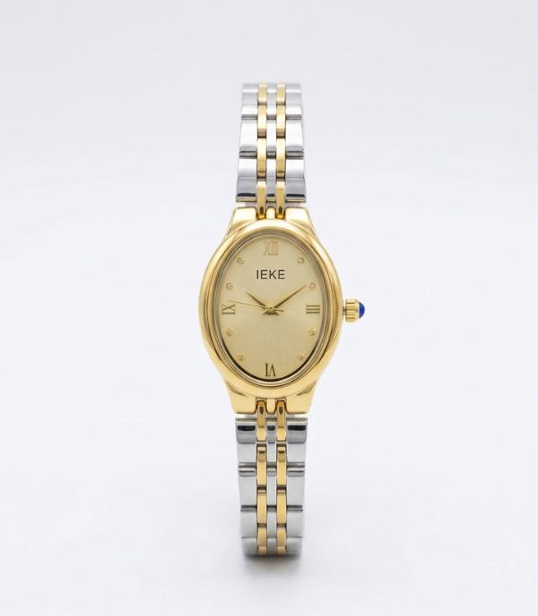 Montre IEKE Ovale Dorée 732 T/G