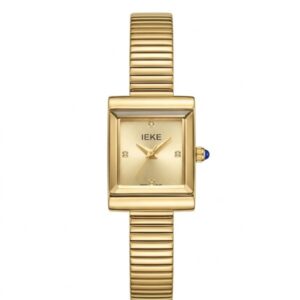 Montre IEKE Carrée Dorée Classique 822 G