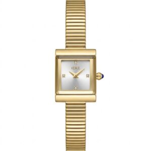 Montre IEKE Carrée Argentée & Or 822 G