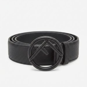 Ceinture en cuir Fendi Noir