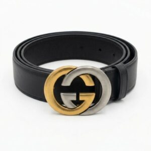 Gucci Ceinture à Boucle GG Noir