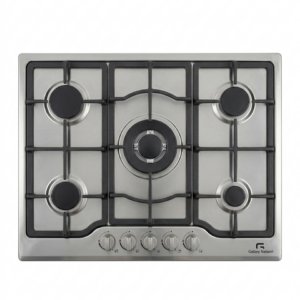 PLAQUE GALAXY 5 FEUX INOX THERMO FONTE Silver5300