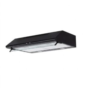 Hotte Casquette 60 CM DIAMANT AVEC FILTRE CARBON NOIR PR-60B