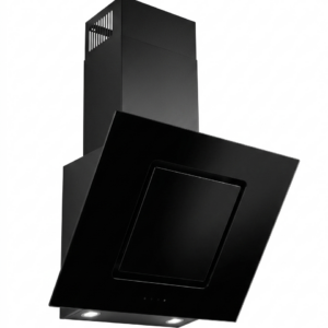 HOTTE DECORATIVE 60 CM DIAMANT NOIR AVEC FILTRE CARBON