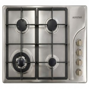 Plaque De Cuisson AUXSTAR 400I FT - 4 Feux - Fonte - Inox
